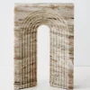Arch Marble Sculpture Beige Decorative Objects & Trays