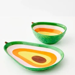 Best Avocado Ceramic Plate Green Tableware
