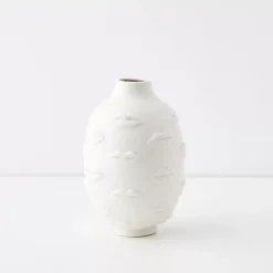 Clearance Baci Ceramic Vase White Vases