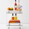 Discount Bauhaus Acrylic Bar Cart Silver Bar Tools & Accessories
