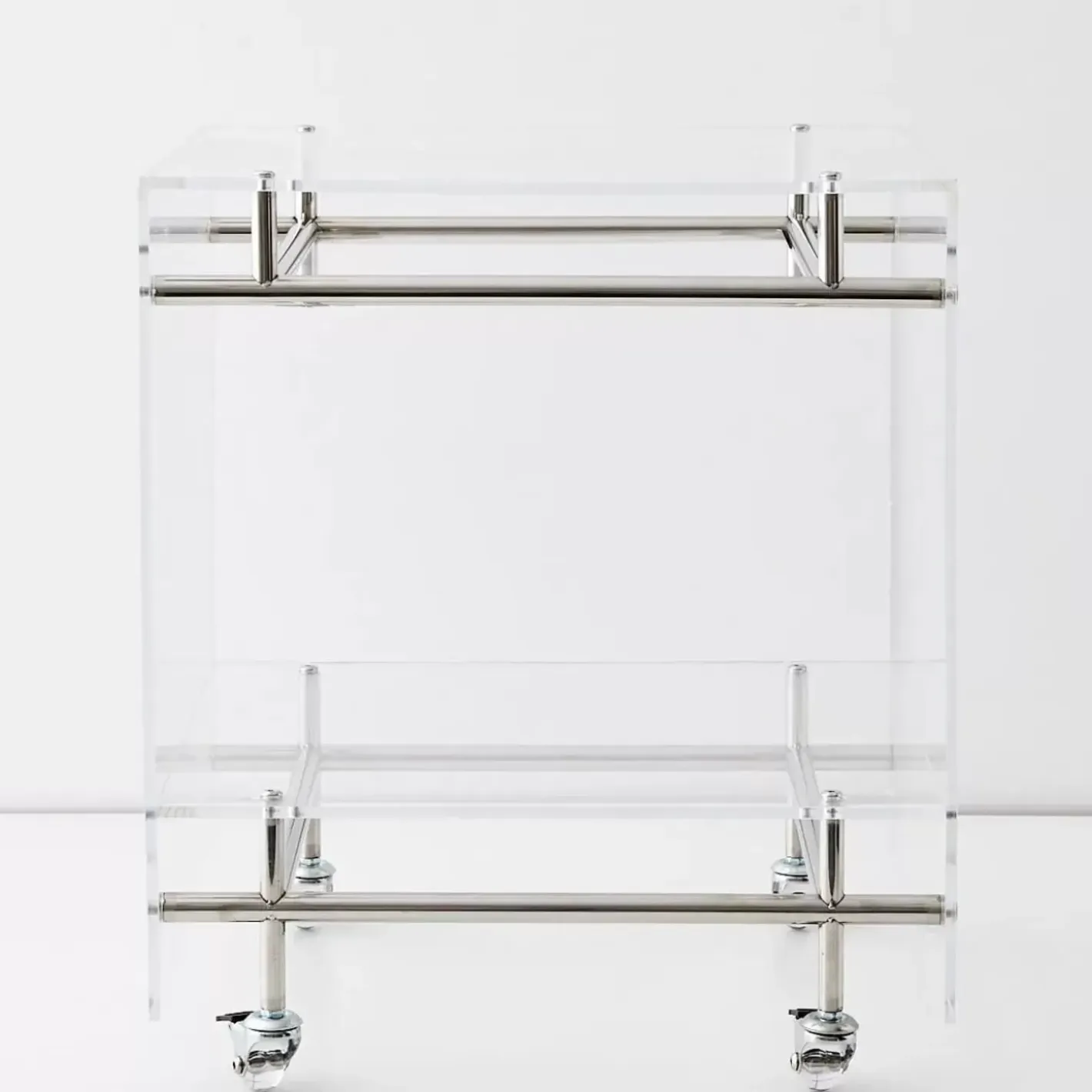 Discount Bauhaus Acrylic Bar Cart Silver Bar Tools & Accessories