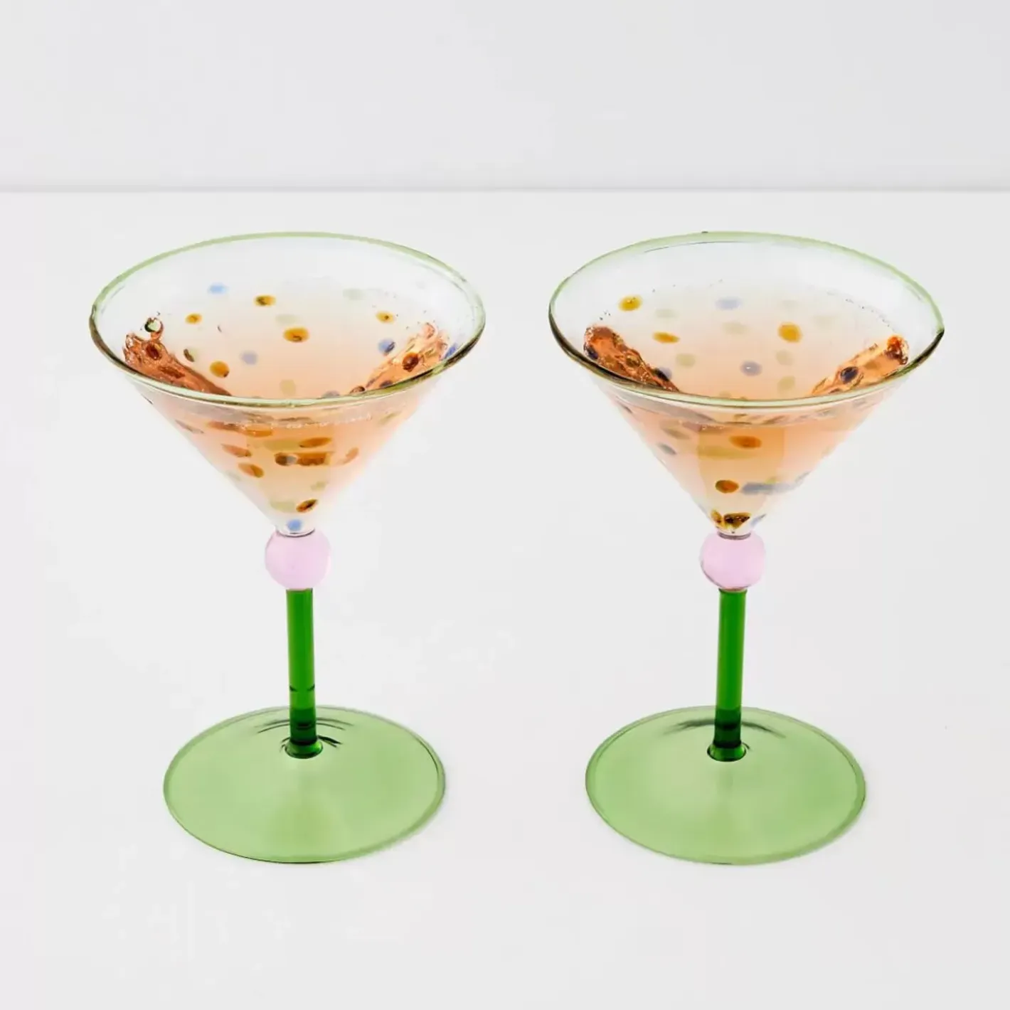 New Bijoux Martini Cocktail Glass Set Cocktail Glasses