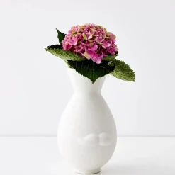 New Bisous Ceramic Urn Vase White Vases
