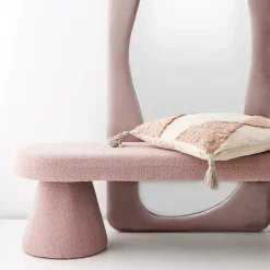 Best Boho Cotton Cushion With Insert Nude/Pink Cushions & Throws