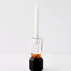 Sale Brilliant Crystal Taper Candle Holder Clear Black Candle Holders