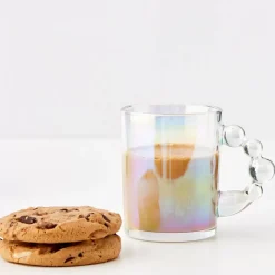 Online Bubble Glass Mug Iridescent Mugs & Teacups