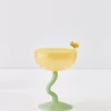 Bumble Cocktail Glass Yellow/Green Cocktail Glasses