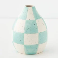 Sale Check Ceramic Vase Blue Vases