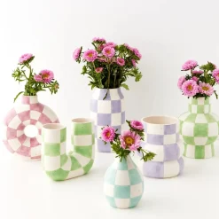 Sale Check Ceramic Vase Blue Vases
