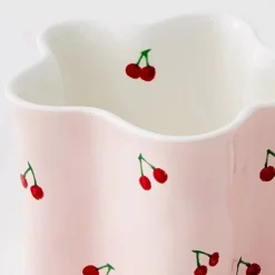 New Cherry Ceramic Mug Pink Mugs & Teacups