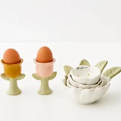 Clearance Daisy Ceramic Measuring Cup Set Kitchen Accessories