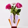 Best Diamond Deco Crystal Coloured Vase Pink Purple Vases