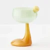 Best Droplet Cocktail Glass Green Cocktail Glasses