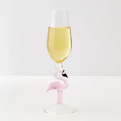 Outlet Flamingo Stem Champagne Glass Wine Glasses
