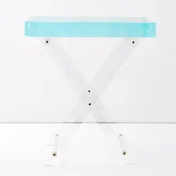 New Iridescent Console Tray Side Table Furniture