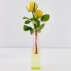 Outlet Kaleidoscope Ombre Acrylic Vase Yellow/Pink Vases