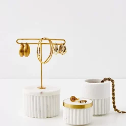 Online Keepsake 3 Piece Marble Stackable Trinket Dish Jewellery Organisation