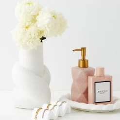 New Knot Ceramic Vase White Vases