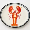Outlet Lobster Ceramic Plate Tableware