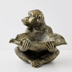 Outlet Max Monkey Resin Sculpture Decorative Objects & Trays