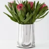 Online Mercury Metal Vase Silver Vases