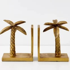 Hot Miami Resin Bookends Gold Decorative Objects & Trays