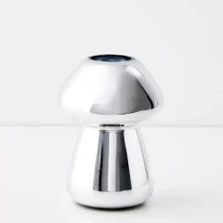 New Mushroom Glass Vase Silver Vases