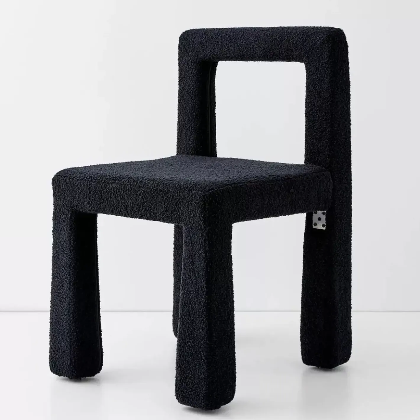 Online Nordic Accent Chair Boucle Black Furniture