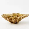 New Resin Clam Sculpture Small Gold Decorative Objects & Trays
