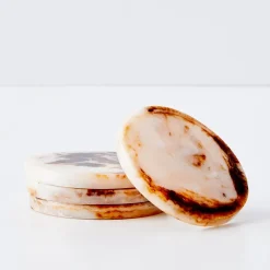 Discount Resin Coasters 4 Pack Tortoiseshell Tableware