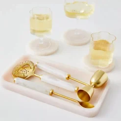 Online Ribbed Flower Champagne Glass Wine Glasses