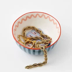 Clearance Shelly Ceramic Trinket Dish Jewellery Organisation