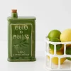 Hot Sicilian Ceramic Olive Oil Bottle Green Kitchen Accessories