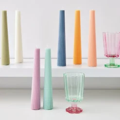 Best Soy Taper Candle Pink Candles