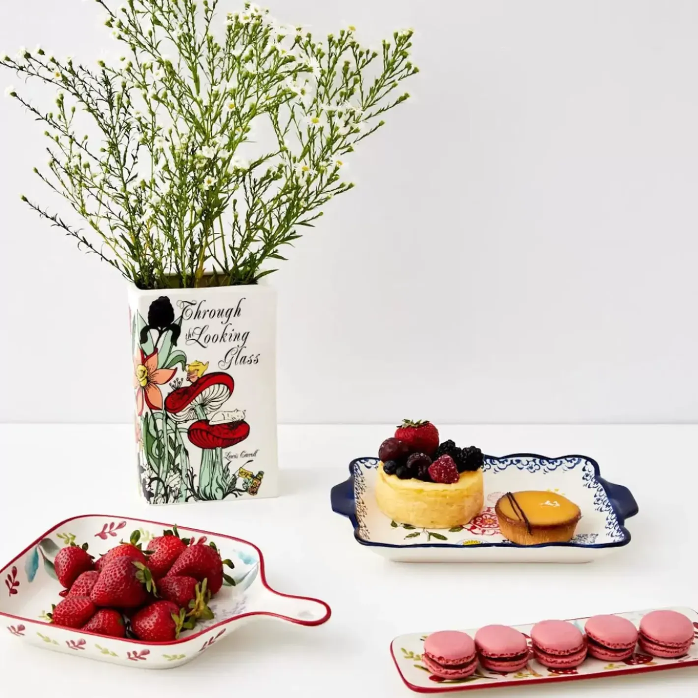 Best Springtime Ceramic Serving Plate Tableware