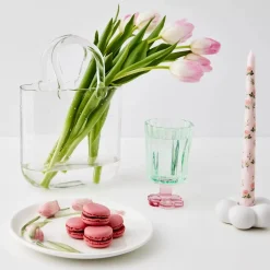 Discount Tulip Ceramic Decorative Plate Pink Serveware