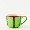 Hot Watermelon Ceramic Mug Red Mugs & Teacups