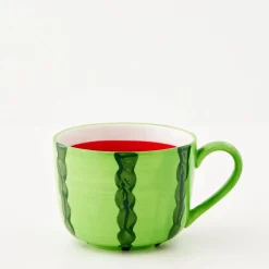 Hot Watermelon Ceramic Mug Red Mugs & Teacups