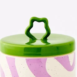 Outlet Whorl Kitchen Ceramic Canister Small Kitchen Accessories